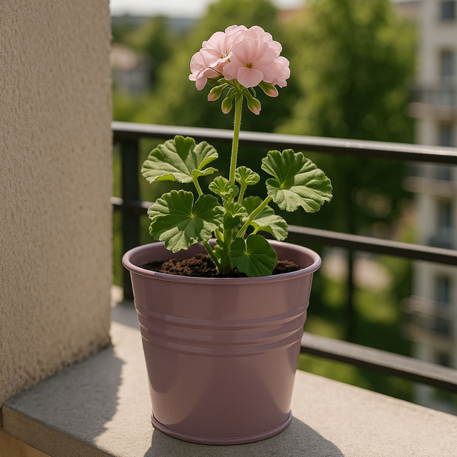 Capac pentru ghivece din zinc, 13 x 11 cm