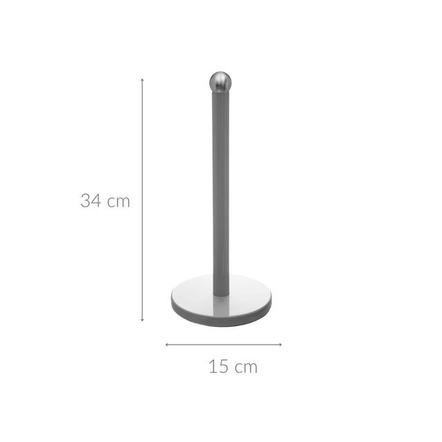 Suport pentru prosop de hârtie, metal, 34 cm