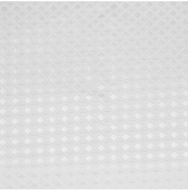 Perdeau de dus ABELIE 180x200 cm, poliester, alb