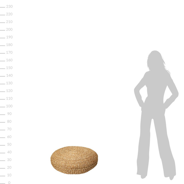 Perna de sezut pe podea, Ø 58 cm