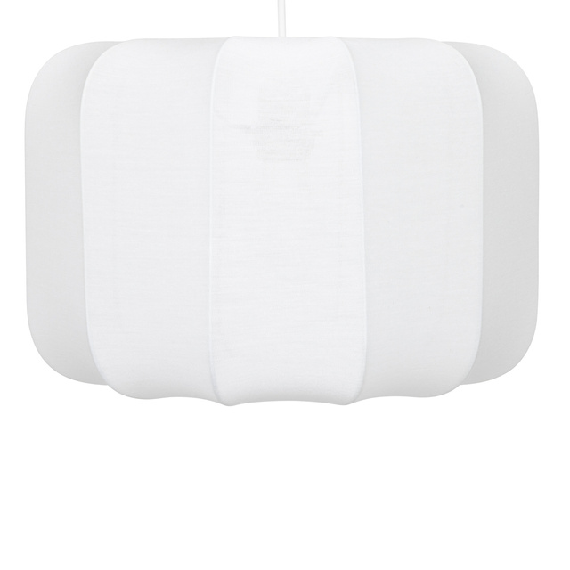 Lampă de tavan TOBIE cu abajur din bumbac, Ø 35 cm