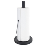 Suport pentru prosoape de hârtie de bucătărie CLAYTON - oțel inoxidabil, WENKO, negru