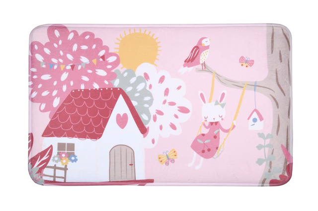 Covoraș pentru copii MATTY, roz, 45 x 75 cm