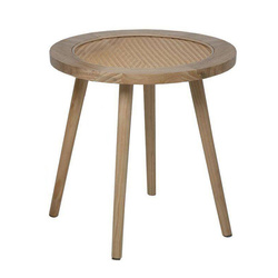 Masuta de cafea Kali, blat din impletitura vieneza