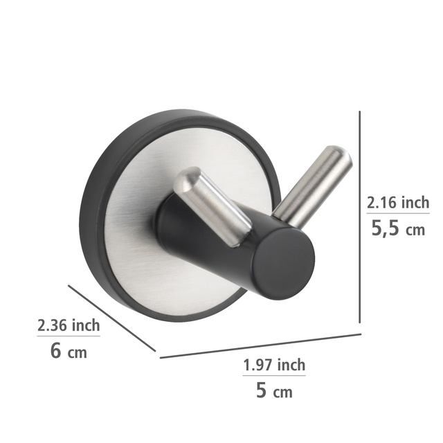 Cuier baie DUO UDINE, UV-Loc, WENKO