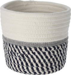 Coș de depozitare, bumbac, 13 x 13 cm, 3 buc