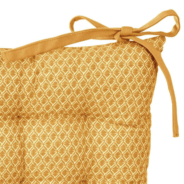 Perna scaun matlasata cu legare OTTO, 37 x 37 cm