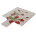 Placa de servire si taiere Strawberry, model cu capsuni, 34 x 24 cm