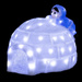 Decor luminos exterior, iglu acrilic, 70 LED-uri