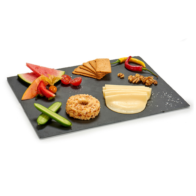 Tavă pentru aperitive MONOLIT din ardezie, 15 x 50 cm