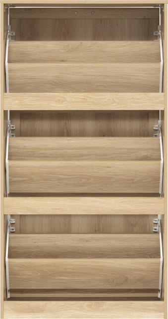 Dulap pentru pantofi îngust și înalt CANE, împletitură vieneză, 60 x 24 x 113 cm