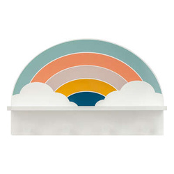 Cuier curcubeu cu raft x4