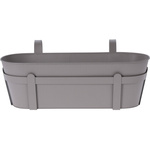 Jardiniere metalice pentru balcon, 51,5 x 19,5 x 17 cm