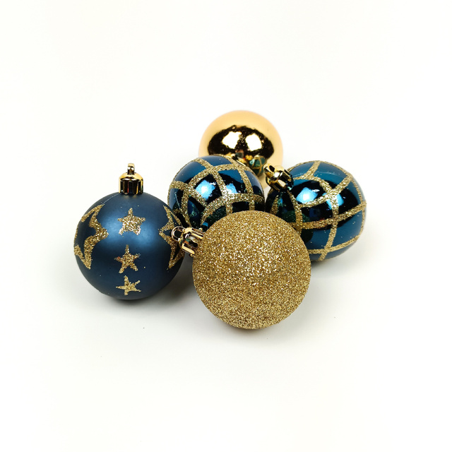 Set globulete din plastic, Ø 5 cm, 15 buc.