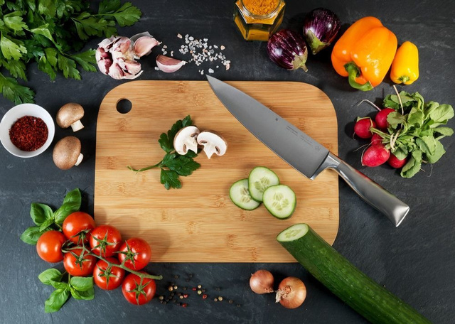 Tocator din bambus, 33 x 25 cm, Wenko