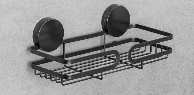 Raft de dus PAVIA Static-Loc, negru, Wenko