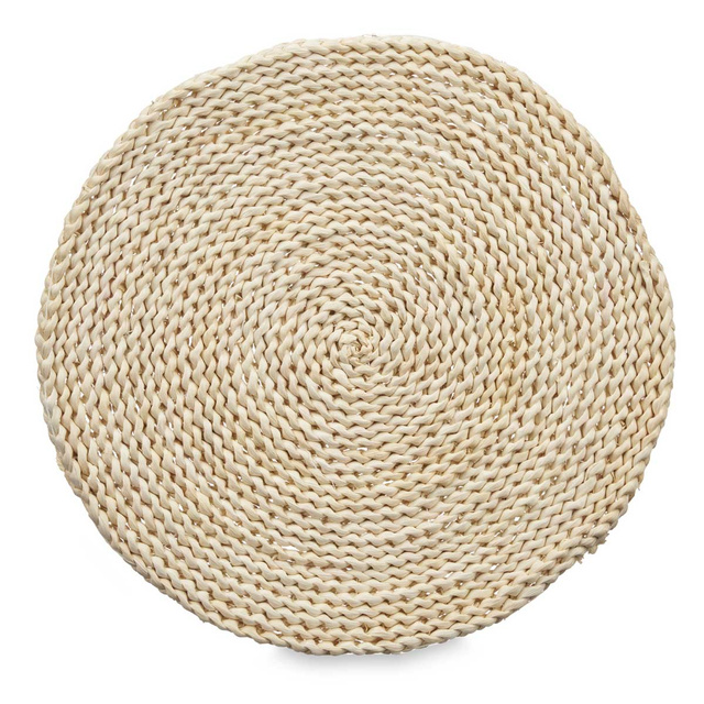 Individual de masă, rotund, împletit