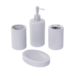 Set accesorii baie ceramica, 4 bucati