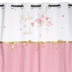 Perea pentru copii, UNICORN, cu inele, 140 x 260 cm