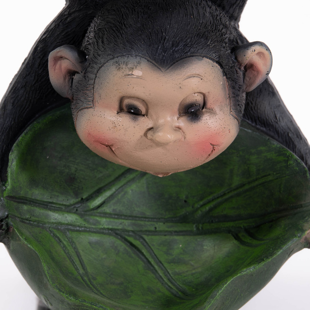 Suport de apa pentru păsări în formă de maimuta