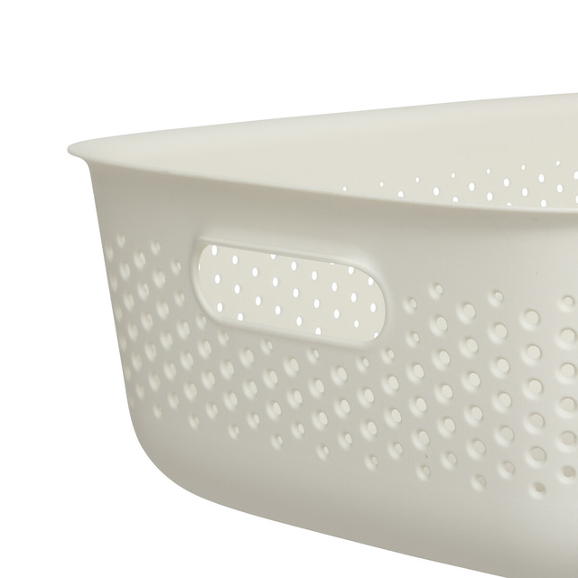 Coș din plastic Crem Tila, 10L