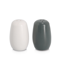 Solniță și piperniță ceramică BLACK&WHITE