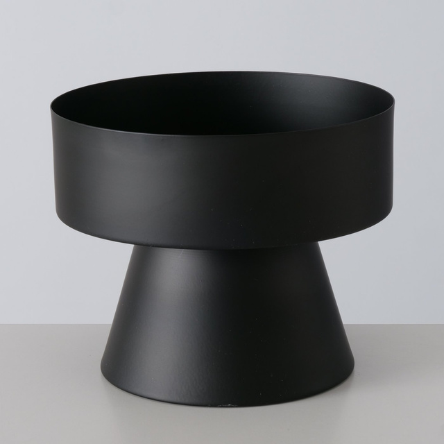 Set 2 sfeșnice moderne Pallas, negru