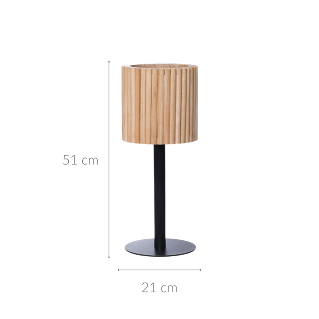 Suport de flori URBAN EDEN pe suport metalic, 51 cm