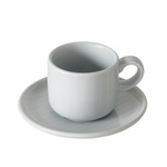 ceașcă și farfurie BERGEN, înălțime 5,5 cm
