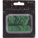 Carlige pentru decoratiuni brad, 40 bucati, verde