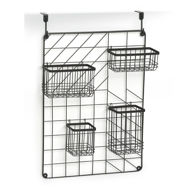 Organizator bucatarie agatat pe usa + 5 cosuri, ZELLER