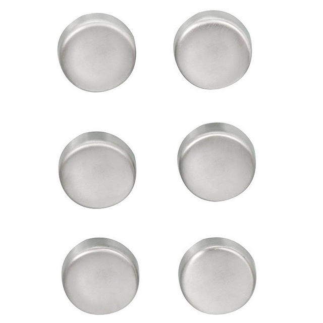 Magneti pentru notițe, oțel inoxidabil, 6 bucăți, ZELLER