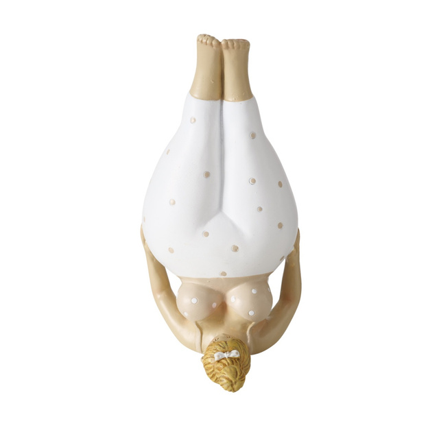 Figurină din porțelan Yoga, femeie, 22 cm