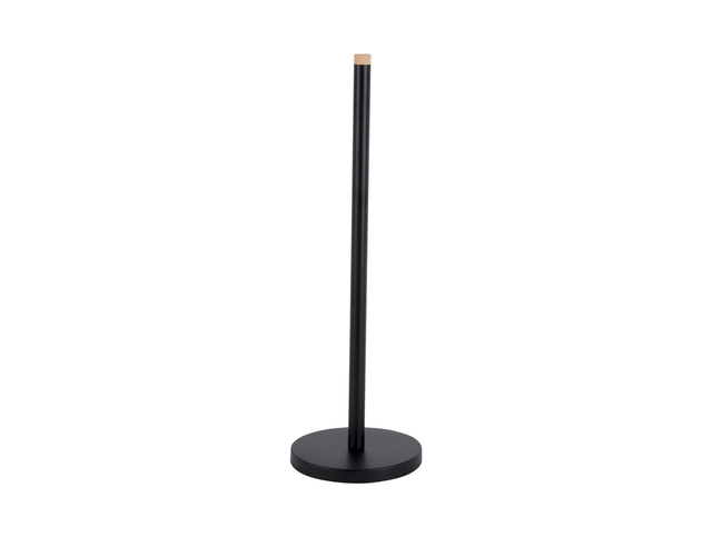 Suport pentru hârtie igienică ACCENT, negru, 46 cm
