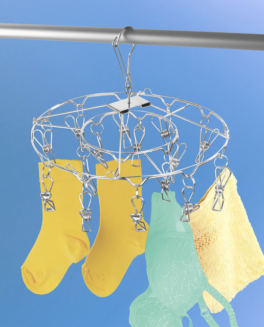 Uscător pentru lenjerie intima, din oțel inoxidabil, Ø 27 cm