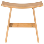 Scaun din bambus cu scaun confortabil, OSAKA