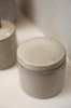 Recipient ceramic cu capac LUODE, Ø 10 cm