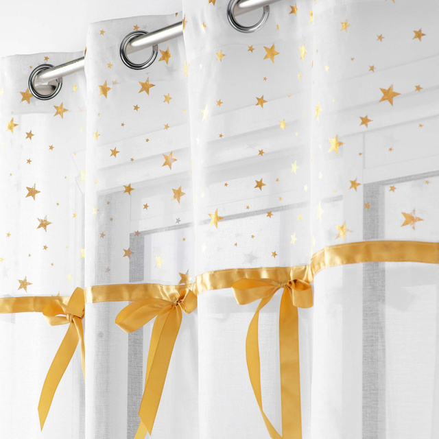 Perdea cu inele STELLY, 140 x 240 cm