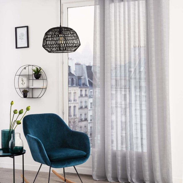 Perdea finisata in stil scandinav LOUIS, 140 x 240 cm