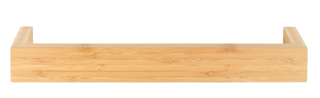 Suport pentru prosoape BAMBOO, bambus, maro deschis, 40 x 9 x 5 cm, WENKO