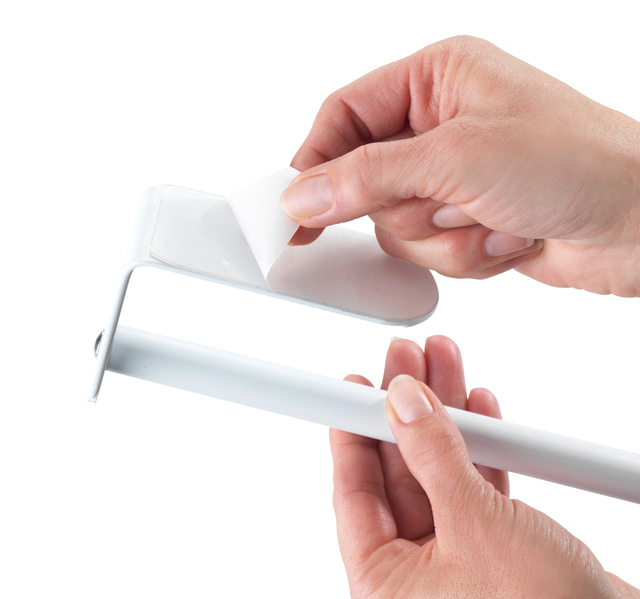 Suport prosoape de bucatarie autoadeziv, instalare fara gaurire, WENKO