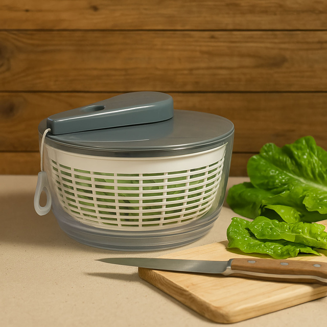 Uscator de salata verde 5,8 L, plastic