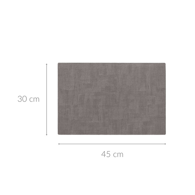 Set de masă din piele artificială, MARLON, 30 x 45 cm