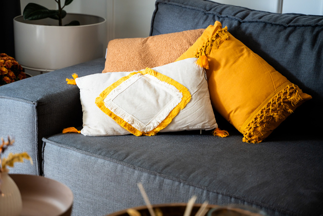 Perna decorativa WOOLY, 45 x 45 cm