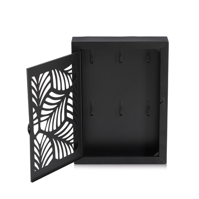 Cutie metalică pentru chei LEAVES, 30 × 22 × 5 cm