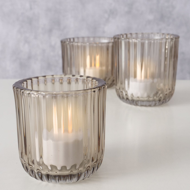 Sfeșnice de sticlă în trei dimensiuni SIKEL