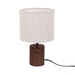 Lampa de masa cu abajur din stofa, 18 x 29,5 cm