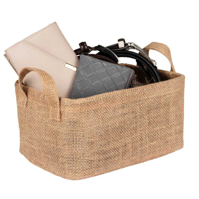 Cos depozitare JUNA cu manere, 100% iuta, WENKO