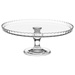 Suport pentru tort din sticla cu capac, 32 cm