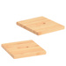 Set 6 coastere, 10 x 10 cm, bambus